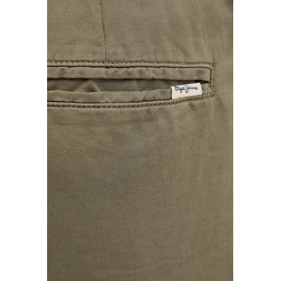 Pepe Jeans Ленен къс панталон Pepe Jeans RELAXED LINEN SMART SHORTS (PM801093)