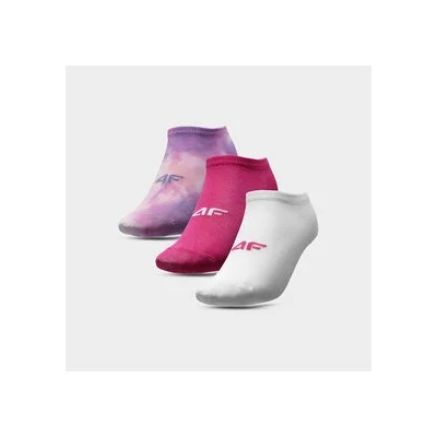 4F Комплект 3 чифта къси чорапи детски 4fjss23usocf102 Цветен (4fjss23usocf102)