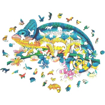 HARAHU Дървено пъзел - Camaleonte / M KP21916 (21916)