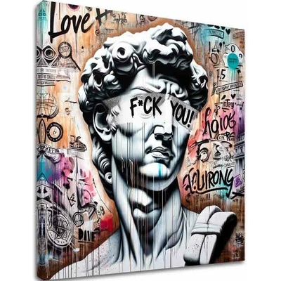 Obraz na plátne - Rebel David | rôzne rozmery - 60x60 cm