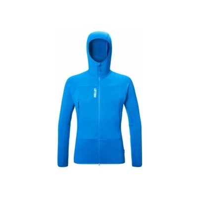 Millet Fusion Grid Hoodie Men modrá