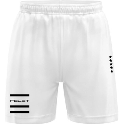 Unisex šortky Felet SPORT short 2.0 White