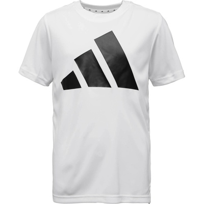 adidas J TRAIN ESSENTIALS BL TEE Bílá Černá – Zboží Dáma
