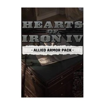Paradox Interactive Hearts of Iron IV Allied Armor Pack DLC (PC)