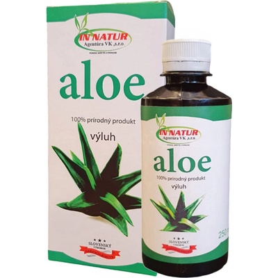 Aloe Vera výluh 100% prírodný produkt 250 ml