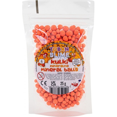 Tuban Minerálne gulôčky oranžové 25 g