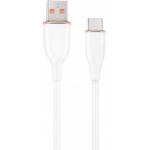 Gembird USB Type-C charging and data transfer cable, silicone braided, 1.5m, white
