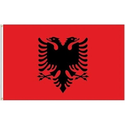 Albánská červená vlajka Lixure