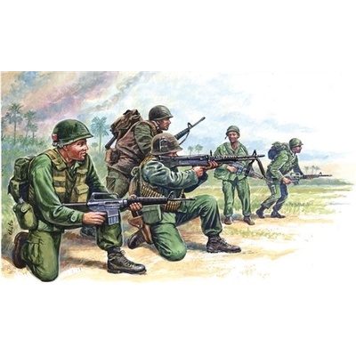 Italeri figurky americké speciální síly Válka ve Vietnamu Model Kit 6078 1:72