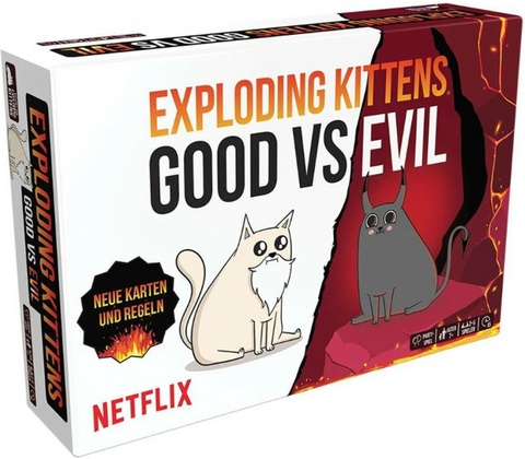Asmodee Exploding Kittens: Good Vs Evil