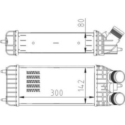 Chladič turba HART 614 080 (614080)