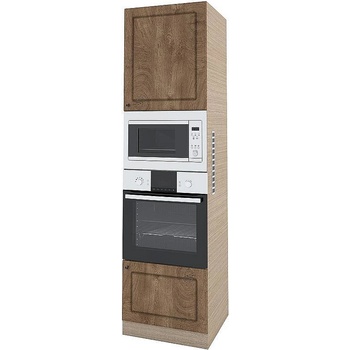 Image 1 of ИРИМ Колонен кухненски шкаф Сити МФ-Дъб натурал-06-48 60 см