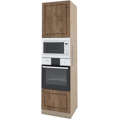 ИРИМ Колонен кухненски шкаф Сити МФ-Дъб натурал-06-48 60 см