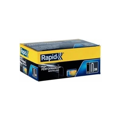 Rapid Staples for cables No. 28/9 DP white /5000pcs. /