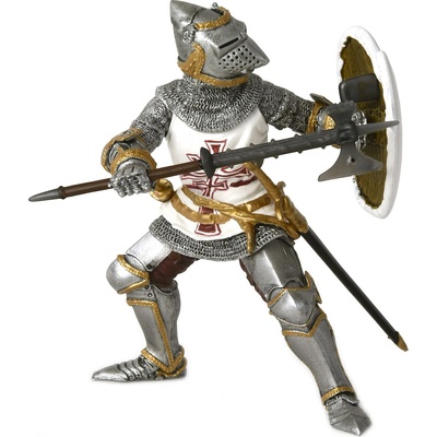 Papo Фигурка Papo The Medieval Era - Рицар на Тевтонския орден (39947)
