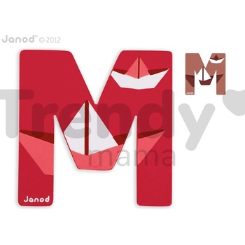 Janod drevené písmeno M ABCDeco