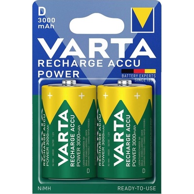 Varta RECH D 3000 mAh 2 ks 56720101402