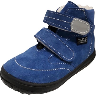 Jonap B5 SV kožené zimní velur královská modrá