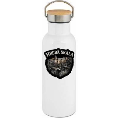 123TRIKO termoska Hrubá Skála, rytý tisk 500 ml