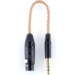 Supra Cables MOONDROP UP - Adapter 6.35mm - Първокласен слушалкови кабел 6N Single Crystal Copper за надграждане на слушалки (090891)