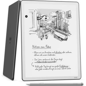 Amazon Kindle Scribe 64GB (latest generation) - 11-inch frontlit display - Thinner, lighter, faster - Write in the integrated notebook, documents and books - PA2MA4 - boombuy Четец за Е-книги