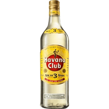 Havana Club Añejo 40% 3y 1 l (čistá fľaša)