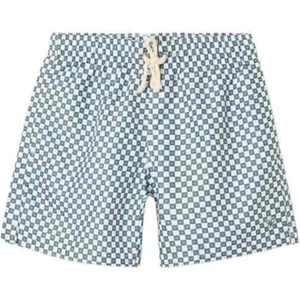 SILBON Бански гащета Silbon 1043103333 Mini-Check swimming shorts - Green (Green)