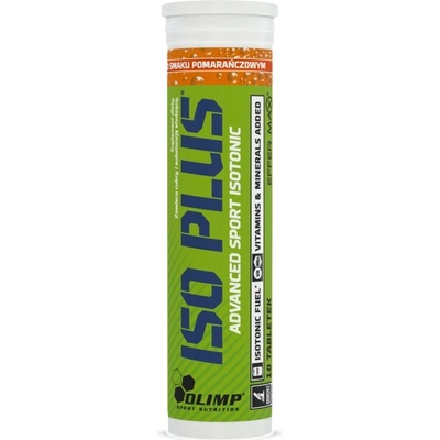 Olimp Sport Nutrition Iso Plus / Effervescent [10 разтворими таблетки] Портокал