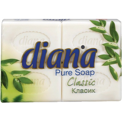 Diana Класически чист сапун Diana Pure 4x110гр (8690529524099)