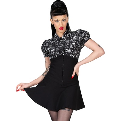 KILLSTAR дамска пола KILLSTAR - Daddy-O - черна - KSRA010875