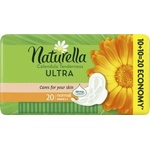 Naturella Дамски превръзки с крилца Naturella Ultra - Normal, с невен, 20 броя