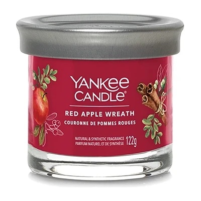 Yankee Candle Чаша за аромат на свещ Yankee Candle Red Apple Wreath малка 122 г