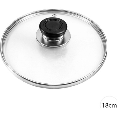Perfect Home Sklenená pokrievka 18cm 60099