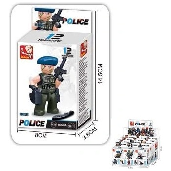 Sluban B0586 Policajti a zloději 1 ks