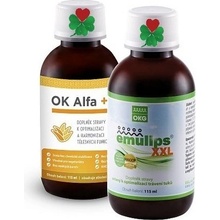 OKG sada OK Alfa+ Emulips XXL OK Alfa+ 115 ml