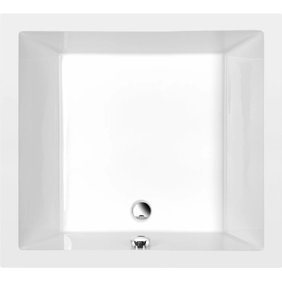 Polysan DEEP hlboká sprchová vanička obdĺžnik 100 x 90 x 26 cm, biela 72340