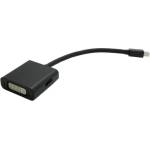 Roline Преходник Roline 12.99. 3150, Mini DisplayPort(м) към DVI(ж), DP(ж), HDMI(ж), черен