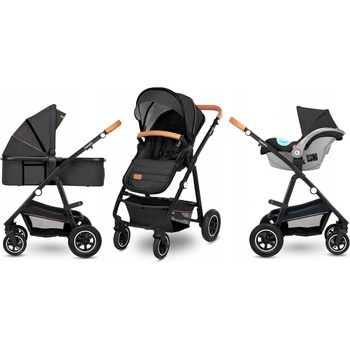 Lionelo Kombinovaný 3v1 Amber grey graphite 2022