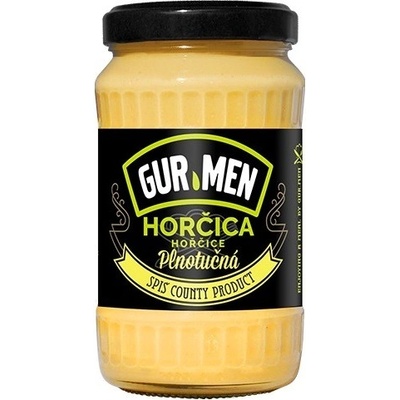 GUR.MEN Horčica plnotučná 350 g