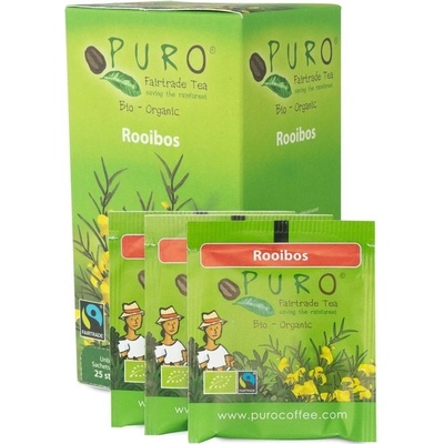 Puro čaj Fairtrade BIO Rooibos 25 x 1,5 g