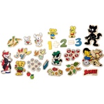 Bamse Магнитна игра Героите на Бамзе и цифри, 57 части