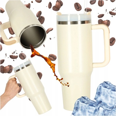 Ikonka termohrnček 1,2 l krémový