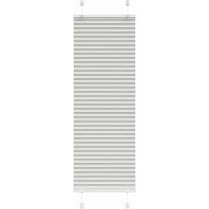 vidaXL Плисирана щора Светло сиво 45x150 cm Ширина на плата 44, 4 cm (4015336)