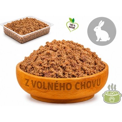 Paex Vařené Barf Menü králičí 500 g