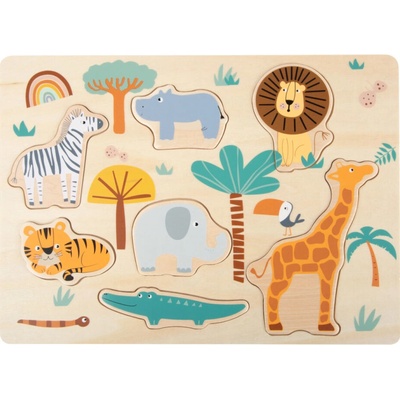 Hape vkládací puzzle Safari