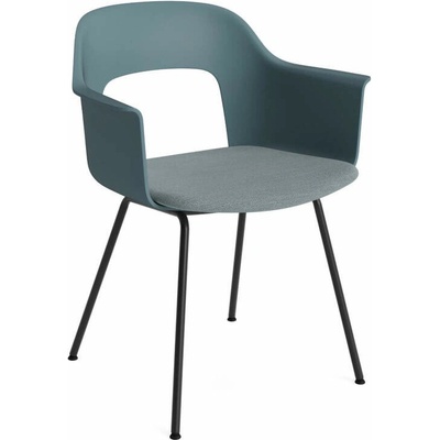 HAY Layout 213 s čalouněným sedákem black / ocean / Mode 45