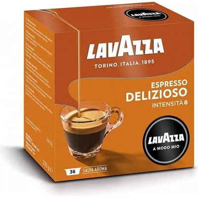 Lavazza A modo mio Espresso Delizioso 100% Arabica kapsule 36 x 7,5 g