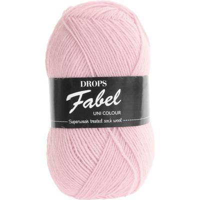 Příze DROPS Fabel Unicolor 120 - světlá růžová