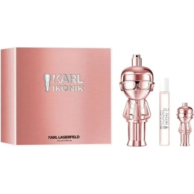 Karl Lagerfeld Ikonik Woman Комплект (EDP 100ml + EDP 7.5ml + EDP 4.5ml) за Жени