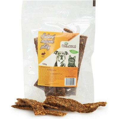 NATURECA 100% mäsové pláty Zajac 100 g